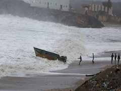 Cyclone Gulab Live: অন্ধপ্রদেশের সান্থাগুড়ায় আছড়ে পড়ল ঘূর্ণিঝড় গুলাব