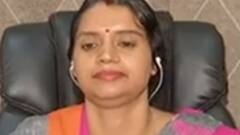 वाराणसी जिला पंचायत अध्यक्ष पूनम मौर्य ने स्मार्ट क्लास की बात कही। ABP Ganga EConclave