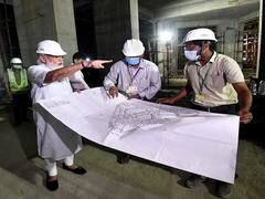 PM Narendra Modi Conducts First-Hand Inspection Of New Parliament Building's Construction Status - See Pics