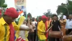 PM Modi reaches India; Aircraft lands at Palam Technical airport in Delhi; JP Nadda present