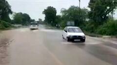 ધાનેરા જવાના માર્ગ પર પાણી ફરી વળતા વાહન ચાલકોને મુશ્કેલી, જુઓ ગુજરાતી ન્યુઝ