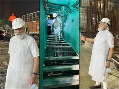 नए संसद भवन के कन्सट्रक्शन साइट पर पहुंचे पीएम मोदी, करीब एक घंटे रुक कर निर्माण कार्य का जायजा लिया