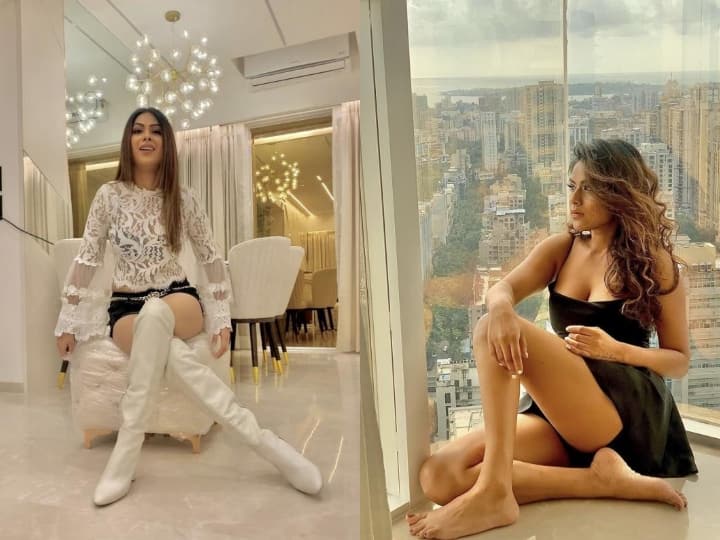 फेमस टीवी एक्ट्रेस निया शर्मा ने हाल ही में मुंबई में अपना नया घर लिया है. निया ने अपने फैंस के साथ घर की झलक शेयर की है.  बीते दिनों ही इस घर की गृह प्रवेश पूजा रखी गई थी, जिसकी तस्वीरें सोशल मीडिया पर लगातार वायरल हो रही हैं. नीचे की स्लाइड में देखें घर की बेहद शानदार तस्वीरें.