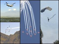 Air Display In Kashmir: डल झील के आसमां में 13 साल बाद भारतीय सेना ने किया एयर-डिसप्ले का आयोजन, देखें शो की खास तस्वीरों