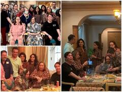 In pics: Shammi Kapoor की पत्नी Neila Kapoor के घर लंच पर पहुंचे  Neetu Kapoor, Babita और Randhir Kapoor, देखें कपूर फैमिली की तस्वीरें