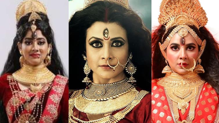 Which actress is going to play the role of Devi Durga on Mahalaya, know in details মহালয়ার ভোরে কোন চ্যানেলে মহিষাসুরমর্দিনী কোন নায়িকারা? দেখে নিন