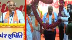 ગાંધીનગર મહાનગર પાલિકાની ચૂંટણી: મુખ્યમંત્રીનો જોવા મળ્યો આગવો અંદાજ