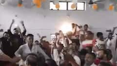 UP: When BJP & Congress workers indulged in scuffle