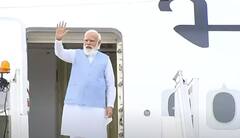 PM Modi Receives Warm Welcome At Delhi Airport On Return From Four-Day US Visit