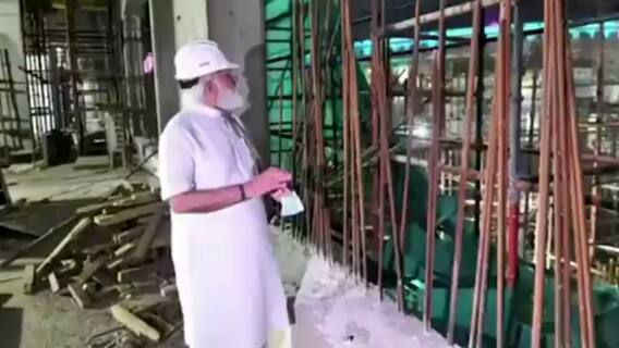 Appreciation of Modi's visit to Central Vista construction site after US trip! | Master Stroke (27 Sept, 2021)