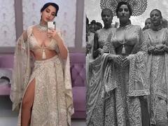Nora Fatehi Photos: थाई स्लिट गाउन में दिखा नोरा फतेही का दिलकश अंदाज, खूब वायरल हो रही हैं Silver Queen की ये तस्वीरें