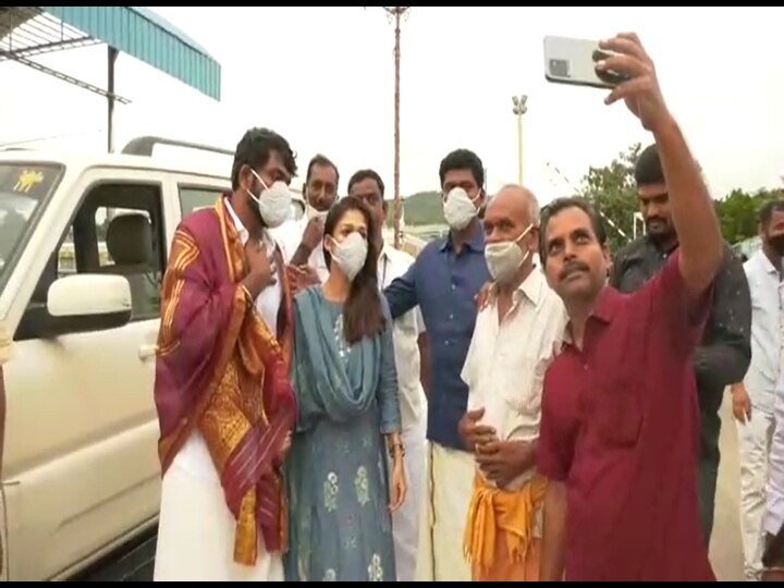 Nayanthara Visit Tirupati | நயன்தாரா- விக்னேஷ் சிவன் திருப்பதியில் தரிசனம், விரைவில் திருமணம்? வைரலாகும் வீடியோ..