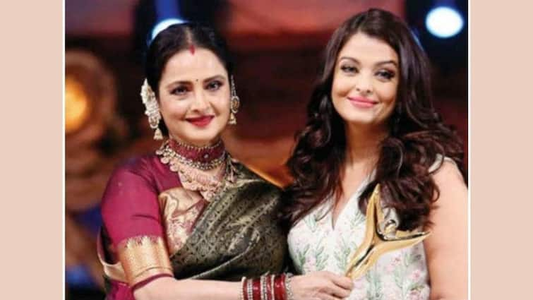 Get to know letter written by Rekha to Aishwarya Rai after completing 20 years in Bollywood, know in details Rekha in Bollywood: বলিউডে ঐশ্বর্য রাইয়ের কুড়ি বছর পূর্তিতে তাঁকে ভালোবাসায় ভরা চিঠি রেখার