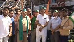 Dehradun: घंटाघर चौक पर BKU के कार्यकर्ताओं का प्रदर्शन, केंद्र सरकार के खिलाफ जमकर नारेबाजी