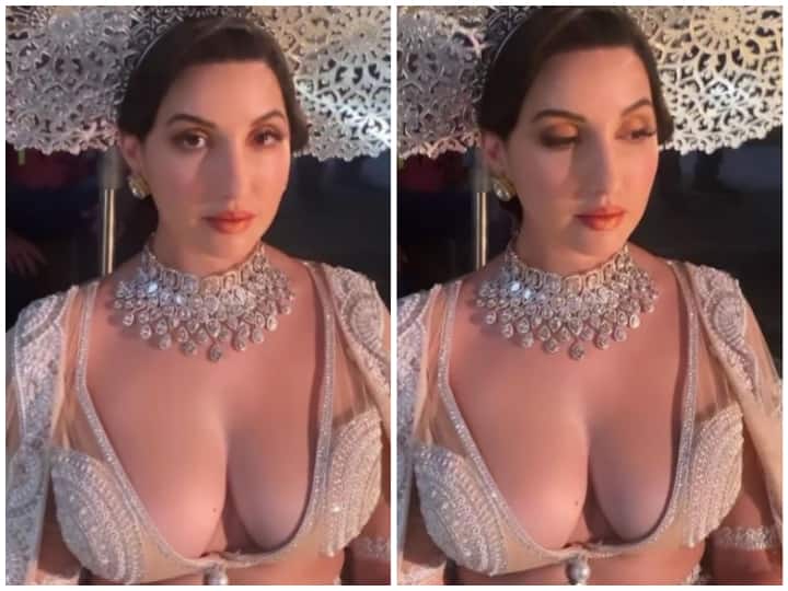 Nora Fatehi Trolled Brutally For Her Bold Cleavage-Revealing Outfit Nora Fatehi Trolled Brutally For Her Bold Outfit