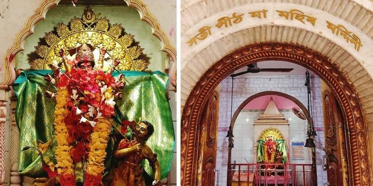 Durga Puja 2021 Birbhum Bakreshwar Satipith Durga puja rituals Durga Puja 2021: বক্রেশ্বরের সতীপীঠে দুর্গারূপে পূজিত মনপাত দেবীর অষ্টধাতুর মূর্তি
