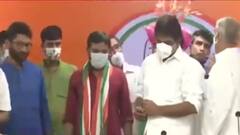 Former CPI leader Kanhaiya Kumar briefs media after after joining Cong