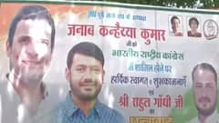 Kanhaiya Kumar's posters put up outside Congress' office in Delhi ahead of his joining