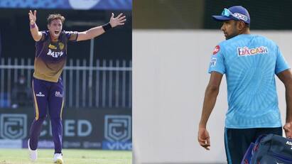 IPL 2021: R Ashiwn in a heated altercation with Tim Southee, Eoin Morgan-Rickey Ponting involve themselves too Ashwin vs Southee: সাউদির স্লেজিংয়ে মেজাজ হারালেন অশ্বিন, জড়ালেন মর্গ্যান-পন্টিংরাও