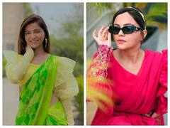 फेस्टिव सीज़न में दिखना चाहती हैं Best तो Rubina Dilaik की तरह करें अपनी साड़ी को Style