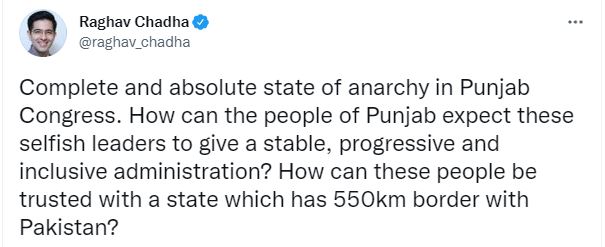 ਨਵਜੋਤ ਸਿੱਧੂ ਦੇ ਪ੍ਰਧਾਨਗੀ ਤੋਂ ਅਸਤੀਫ਼ੇ ਮਗਰੋਂ ਵਿਰੋਧੀਆਂ ਨੇ ਵਿੰਨ੍ਹਿਆ ਨਿਸ਼ਾਨਾ