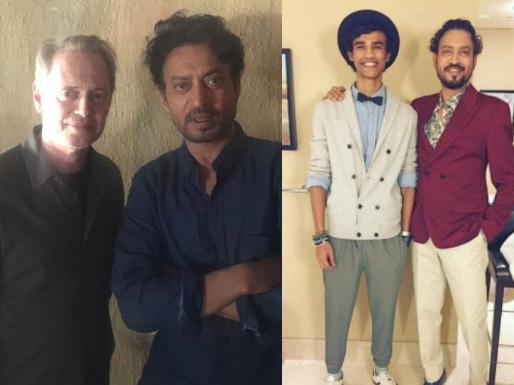 Babil Khan shared the picture of his father Irfan Khan and Tom Hanks Throwback: Babil Khan ने शेयर की अपने पिता Irrfan Khan और Tom Hanks की तस्वीर, कहा- लेगेसी को पूरा करना है