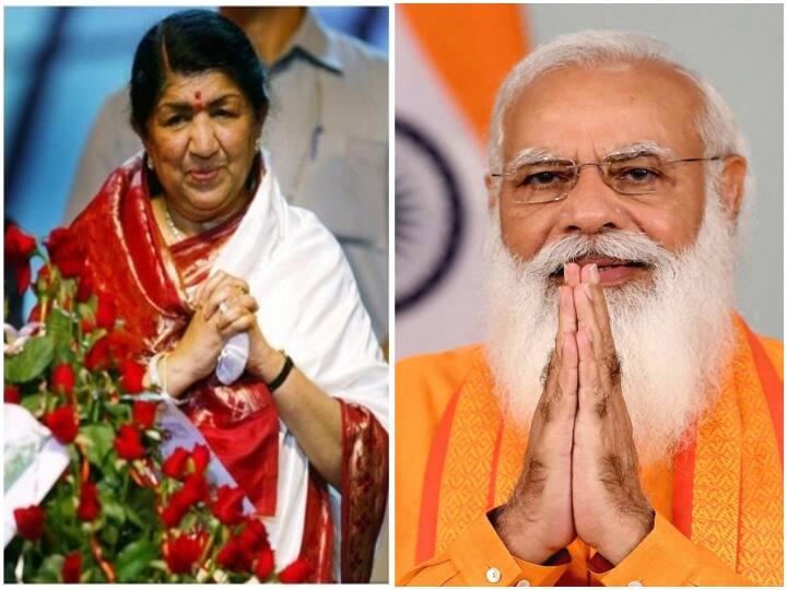 PM Narendra Modi Wishes Lata Mangeshkar On Her 92nd Birthday PM Narendra Modi Wishes Lata Mangeshkar On Her 92nd Birthday