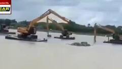 East Medinipur : জীর্ণ অবস্থা, নদী থেকে মাটি তুলে শুরু কেলেঘাই নদীর বাঁধ মেরামত