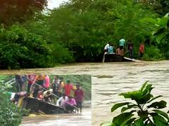 उमरखेड येथे एसटी बस पुलावरुन पाण्यात कोसळली, दोघांना वाचवण्यात यश एकाचा मृत्यू तर तीनजण बेपत्ता