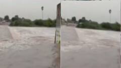 રાજકોટ: આજી ડેમમાં નવા નીરની આવક, પાણી પ્રવાહથી છલકાયો ડેમ