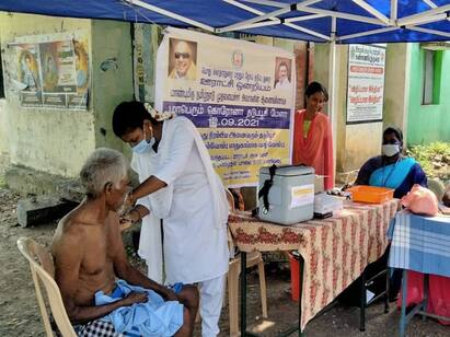 covid19 update in vilupuram today 83 coronavirus active cases விழுப்புரம் மாவட்டத்தில்‌ இன்று 83 ​பேருக்கு கொரோனா தொற்று உறுதி