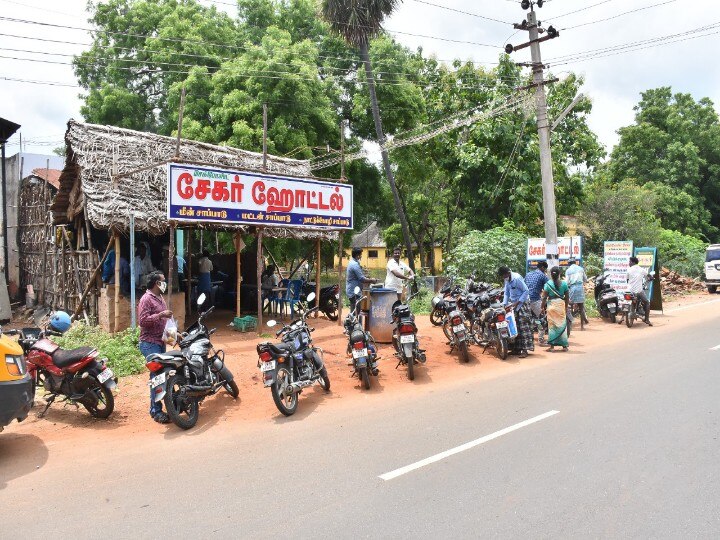 கோழி குழம்பு, மீன் மண்டை, குடல் வறுவல் -  மதுரையை கலக்கும் செக்போஸ்ட் உணவகம்...!