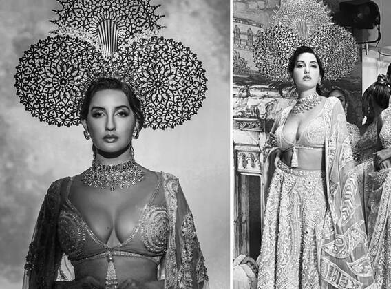 Nora Fatehi ने थाई स्लिट गाउन में दिखाया जलवा, देखने वाले रह गए हक्के-बक्के Nora Fatehi ने थाई स्लिट गाउन में दिखाया जलवा, देखने वाले रह गए हक्के-बक्के