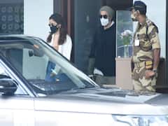 जोधपुर में बर्थडे मनाकर मुंबई वापस लौटे Ranbir Kapoor और Alia Bhatt, कैमरों में कैद हुई दोनों की तस्वीरें