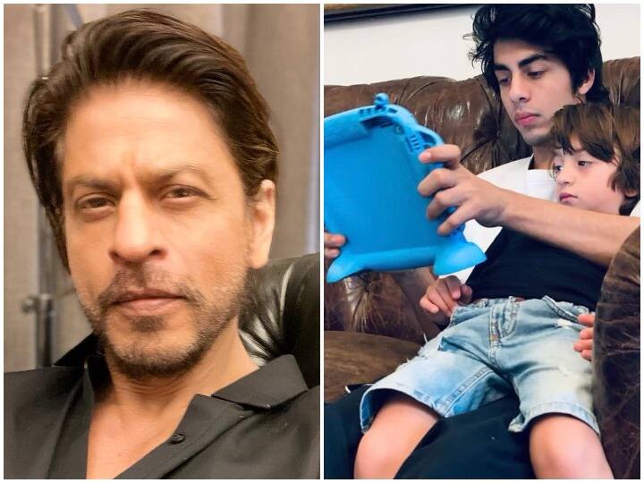 Shahrukh Khan commented on the picture posted by Gauri Khan showing Aryan and Abram playing together Aryan और Abram की फोटो पर Shah Rukh Khan ने किया दिल जीत लेने वाला कमेंट
