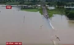 Marathwada Rain Update : मांजरा नदी पात्राबाहेर, लातूर-नांदेड महामार्ग वाहतुकीसाठी बंद