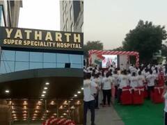 विश्व हृदय दिवस पर ग्रेटर नोएडा में यथार्थ सुपर स्पेशलिटी हॉस्पिटल की ओर से जागरुकता बढ़ाने के लिए वाकाथॉन का आयोजन