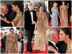 Royal Highness: प्रिंस विलियम और केट मिडलटन James Bond सीरीज की आखिरी फिल्म No Time To Die के ग्रैंड प्रीमियर में पहुंचे, शाही रूतबे के हो रहे हैं खूब चर्चे