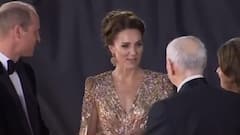 Royal premiere for Daniel Craig's last Bond film No Time To Die