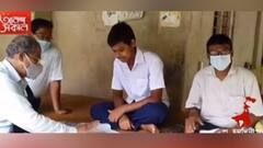 Corona: করোনাকালে দুয়ারে শিক্ষক, স্কুলের অভিনব উদ্যোগ নারায়ণগড়ে | Bangla News