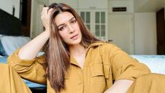 Kriti Sanon Photo: লাল সোয়েটশার্টে সুন্দরী কৃতি শ্যানন, স্বাভাবিক সৌন্দর্যে মুগ্ধ নেটিজেনরা