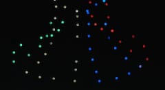 All Indian Drone Light Show: आसमान में तारों की तरह टिमटिमाते नजर आए ड्रोन