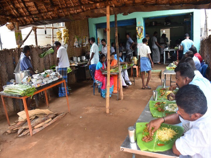 கோழி குழம்பு, மீன் மண்டை, குடல் வறுவல் -  மதுரையை கலக்கும் செக்போஸ்ட் உணவகம்...!