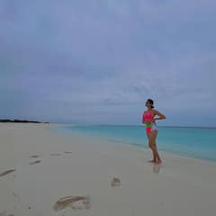 IN PICS | Rubina Dilaik Stuns In A Pink Bikini As She Enjoys Her Holiday With Abhinav Shukla