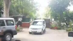 Captain Amarinder Singh arrives to meet NSA Ajit Doval