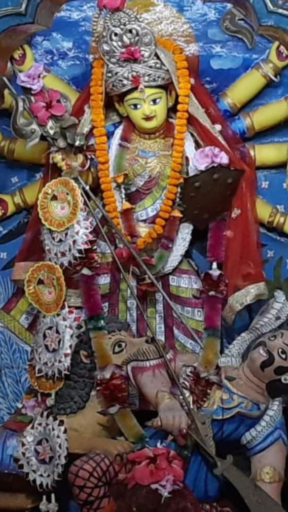 বিষ্ণুপুরে মল্ল রাজবাড়িতে শুরু দেবীর আবাহন