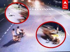 Vedasandur Road Accident: சாலையை கடக்கும்போது அலட்சியம்.. தூக்கியெறிந்த சரக்குலாரி.. பதறவைக்கும் வீடியோ..
