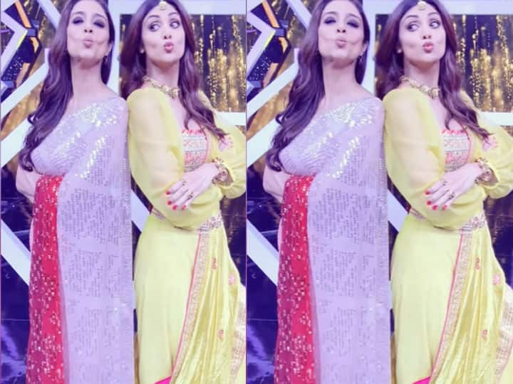 Super Dancer Chapter 4 Tabu will be seen in the show this week, Shilpa Shetty shared the video dancing on her song Super Dancer Chapter 4: इस हफ्ते शो में दिखेंगीं Tabu, Shilpa Shetty ने शेयर की वीडियो, रुक रुक रुक का दिखा अनूठा अंदाज