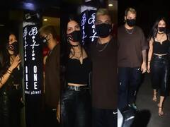 એક બૉયફ્રેન્ડ સાથે બ્રેકઅપ બાદ બીજા બૉયફ્રેન્ડને લઇને મોડી રાત્રે ફરવા નીકળી આ હૉટ એક્ટ્રેસ, બ્લેક આઉટફિટમાં શાનદાર તવસીરો.....