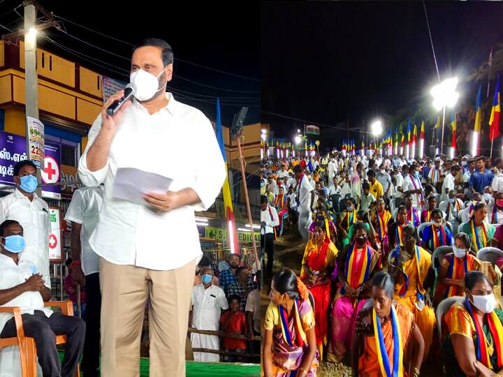 Anbumani Ramadas speech at Villupuram local election campaign ‛தீபாவளி வரை காத்திருங்கள்...’ பிரச்சாரத்தில் அன்புமணி சூசகம்!